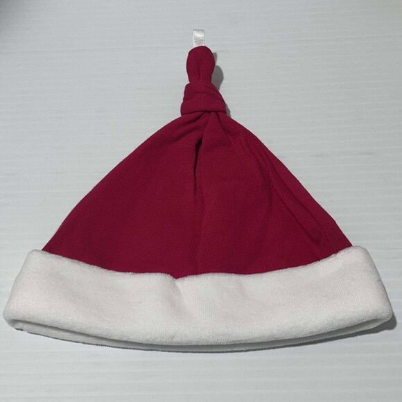 NEW Little Me Boys 9 Months "My First Christmas" Santa Joggers 3 Pc Set With Hat - Picture 9 of 14